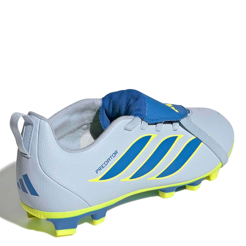ZAPATILLAS NIÑO ADIDAS FÚTBOL CELESTE PREDATOR CLUB FT  - 4