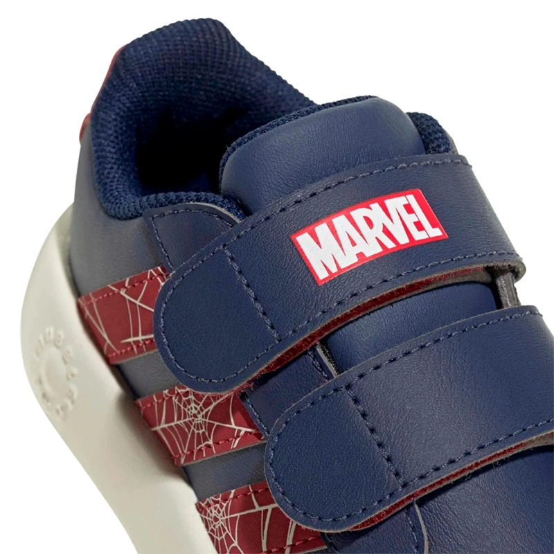 ZAPATILLAS NIÑO ADIDAS CASUALES AZUL GRAND COURT SPIDER-MAN CF I - 8