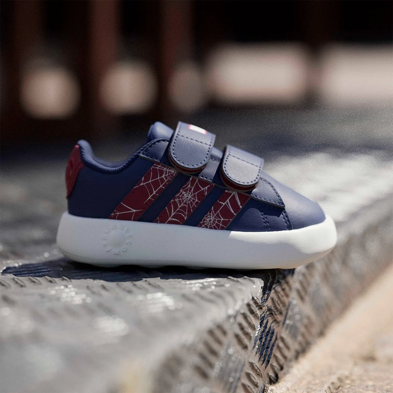 ZAPATILLAS NIÑO ADIDAS CASUALES AZUL GRAND COURT SPIDER-MAN CF I - 1