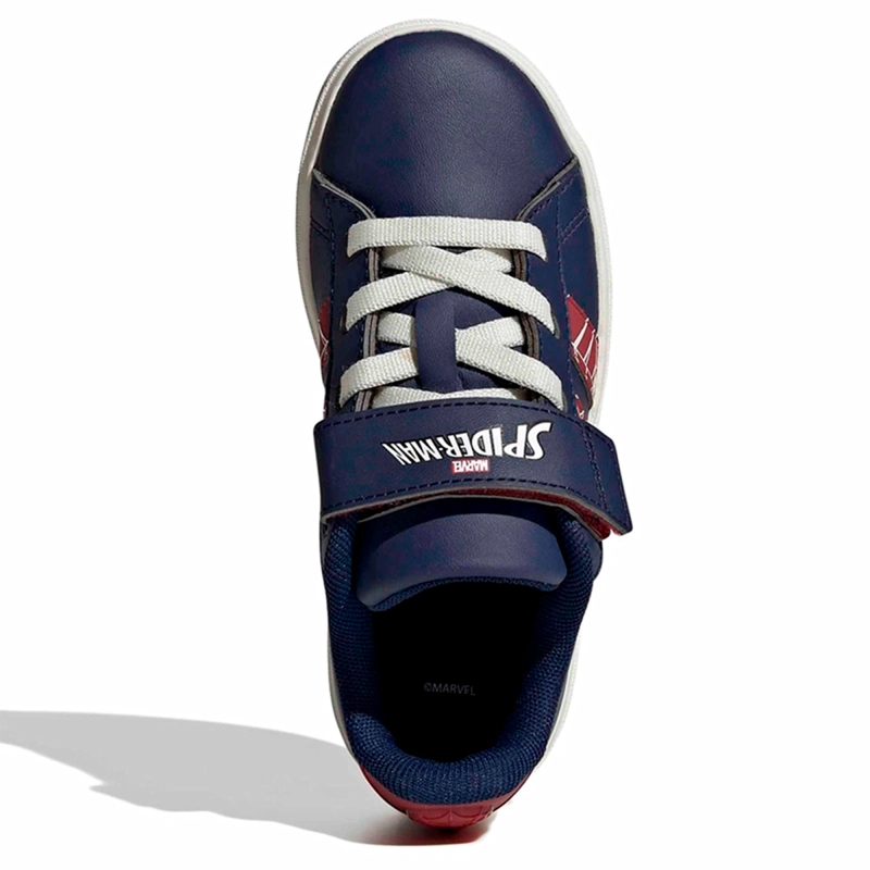 ZAPATILLAS NIÑO ADIDAS CASUALES AZUL GRAND COURT SPIDER-MAN EL K - 6