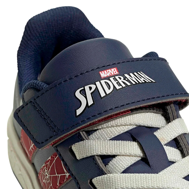 ZAPATILLAS NIÑO ADIDAS CASUALES AZUL GRAND COURT SPIDER-MAN EL K - 8