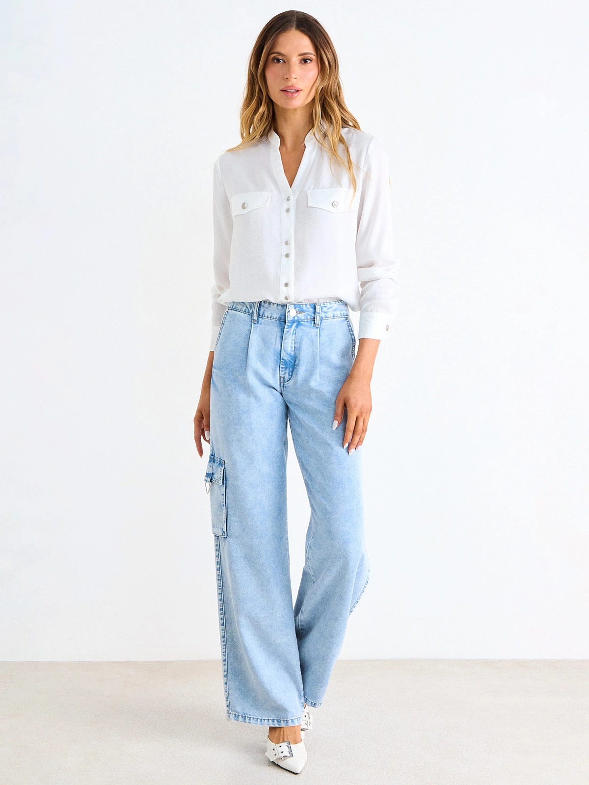 ASH JEANS MUJER ASH HOLGADO BOLSILLO CARGO