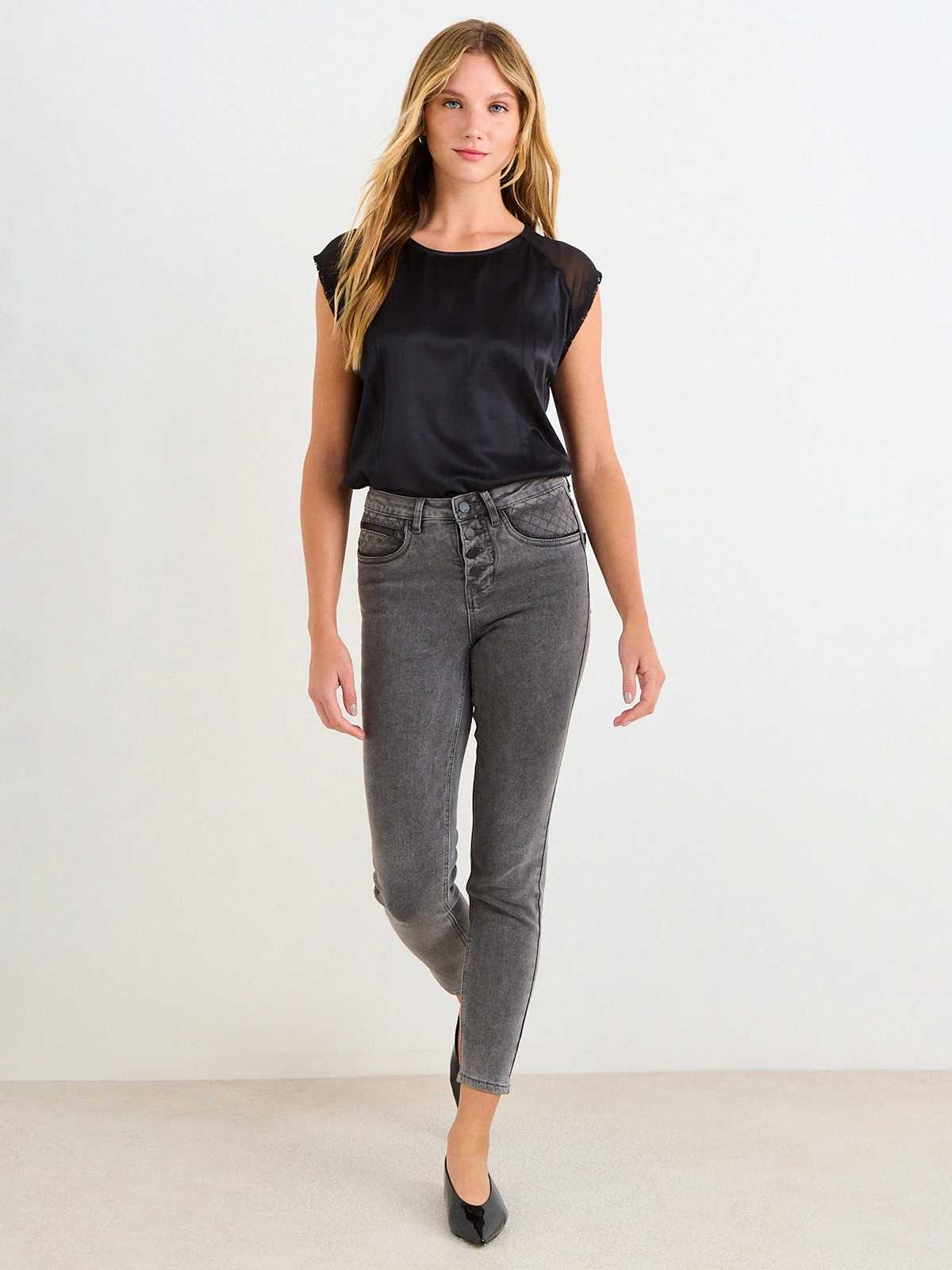 ASH JEANS MUJER ASH ALGODÓN SKINNY BORDADO