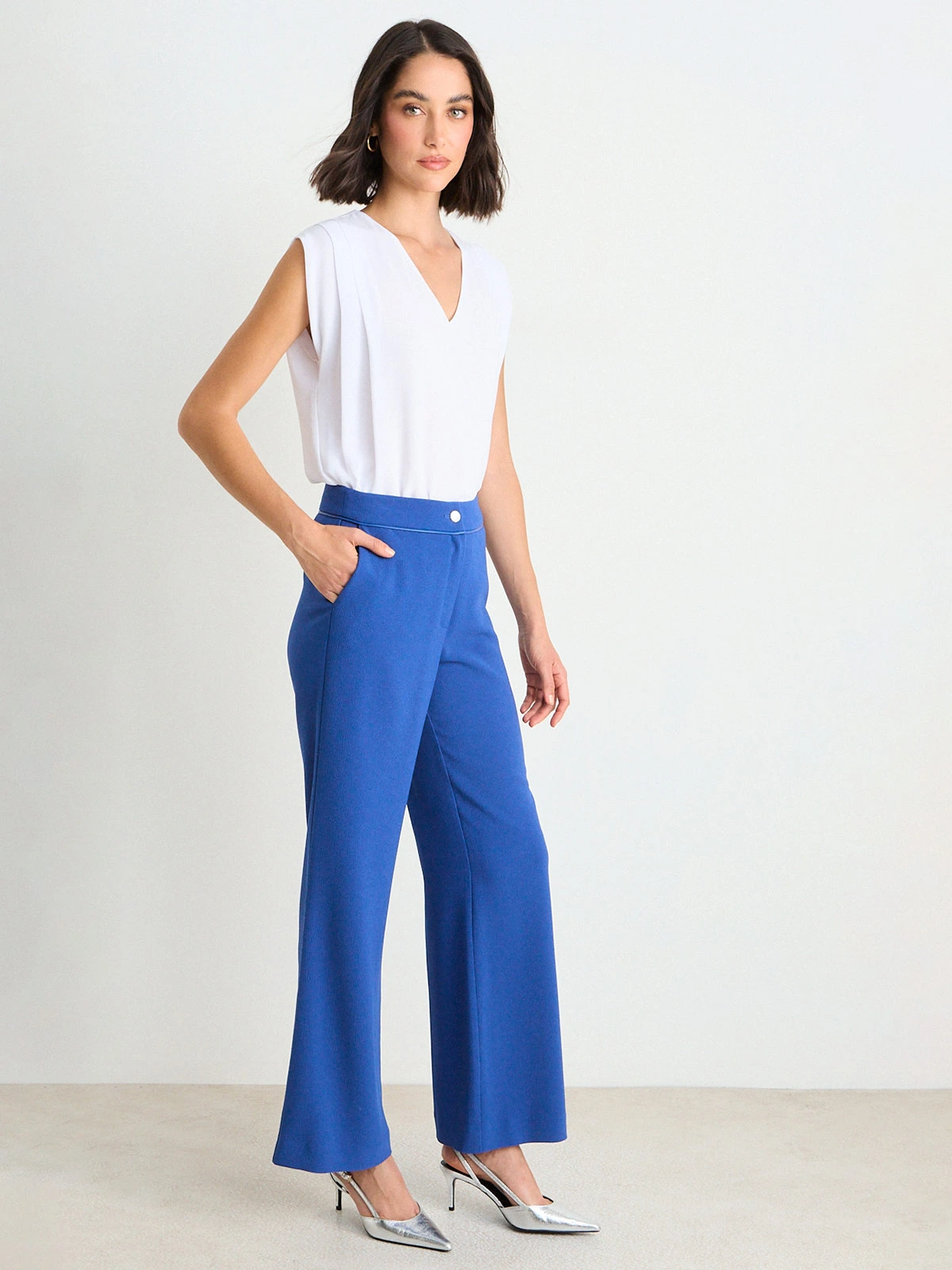PANTALÓN MUJER ASH PALAZZO CUERINA - 2