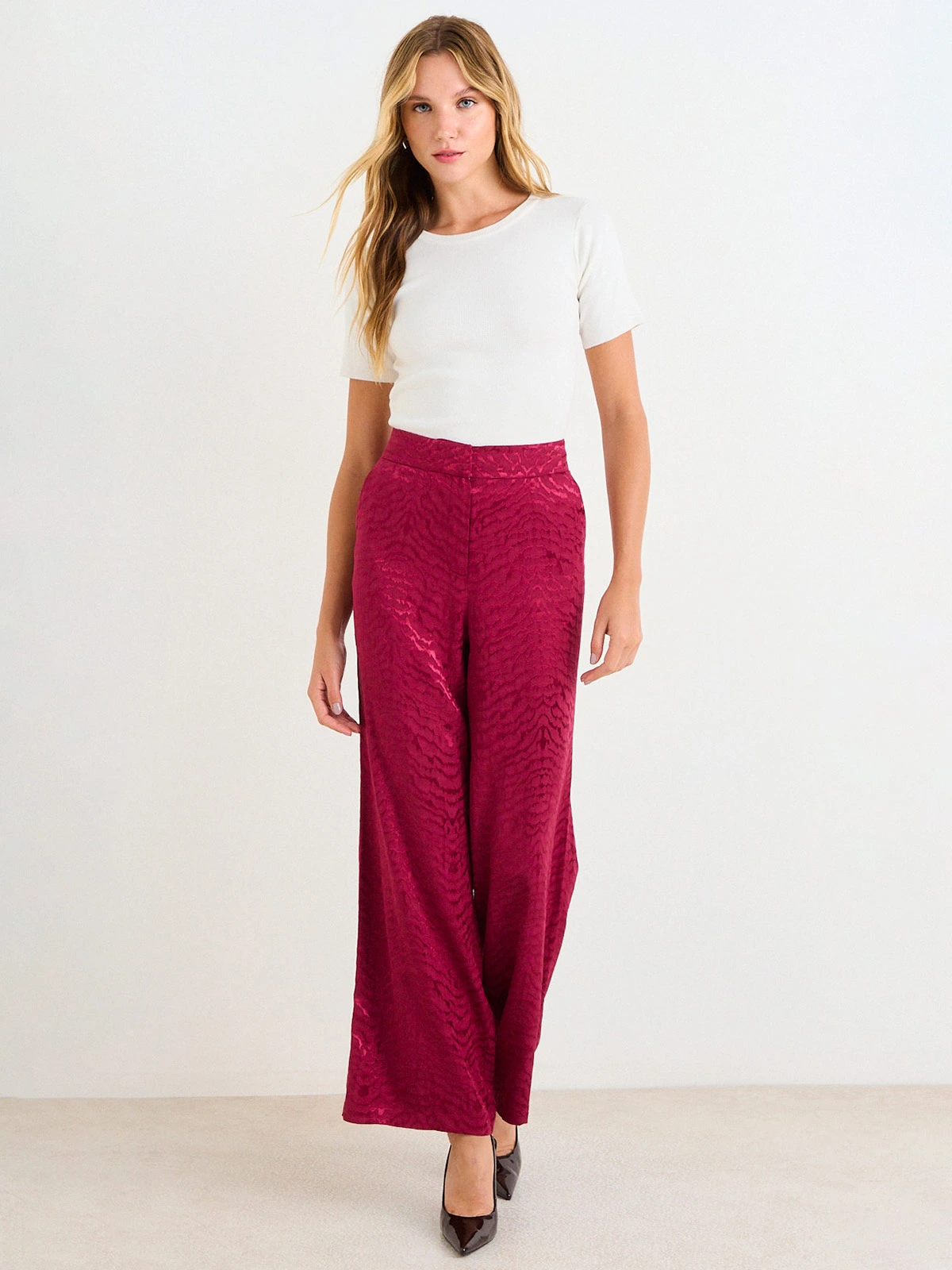 PANTALÓN MUJER ASH SKINNY LISO - 1