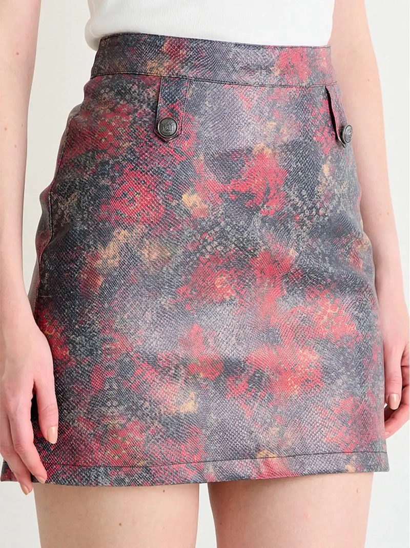 FALDA MUJER ASH TUBO ANIMAL PRINT - 5