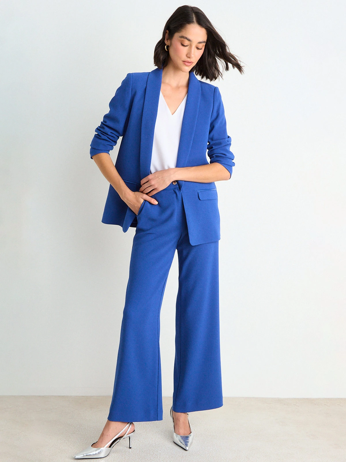 BLAZER MUJER ASH CUELLO DE SOLAPA MANGA LARGA - 1