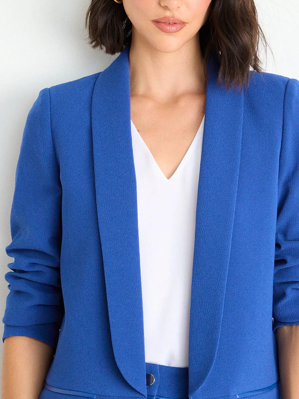 BLAZER MUJER ASH CUELLO DE SOLAPA MANGA LARGA - 5