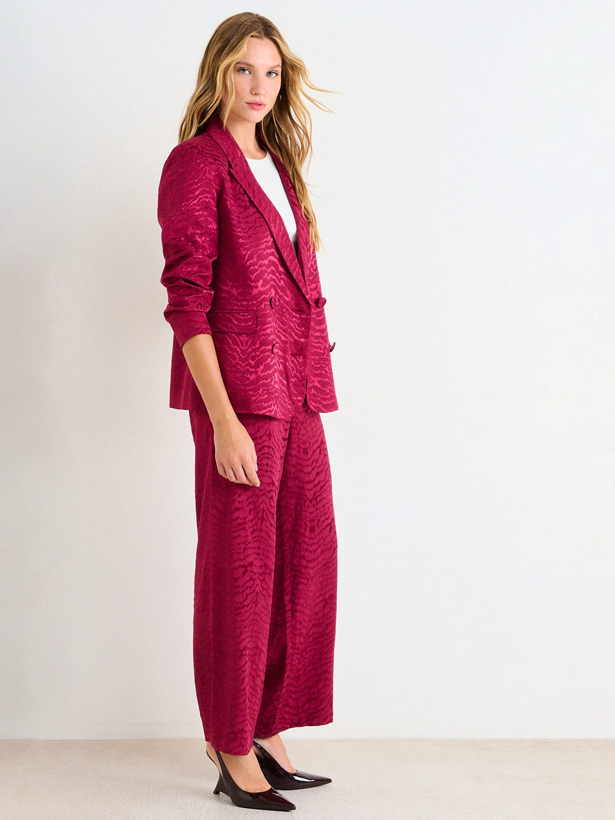 BLAZER MUJER ASH CRUZADO BOTONES - 2