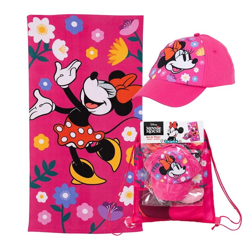 SET TOALLA DE PLAYA + JOCKEY MINNIE SPRING - 1