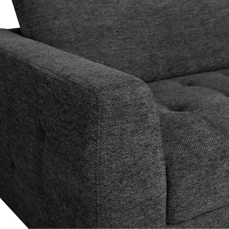 SOFÁ SECCIONAL DERECHO RIPLEY HOME DELPHI 3C GRIS - 5