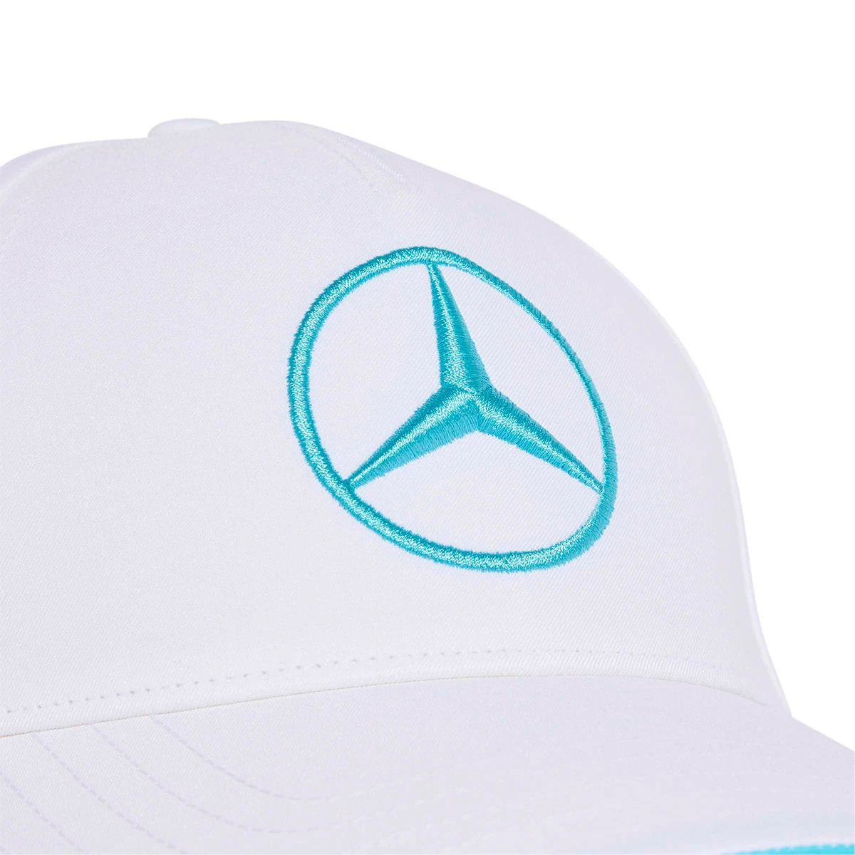 GORRA ADIDAS MERCEDES AMG PETRONAS FORMULA 1 TEAM GEORGE RUSSELL BLANCO - 3