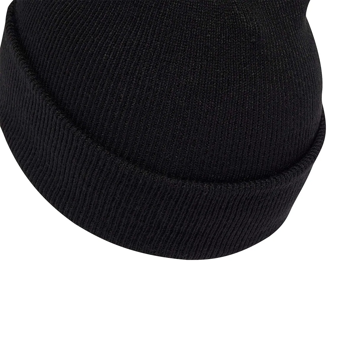 GORRA ADIDAS NEW LOGO CUFF NEGRO - 4