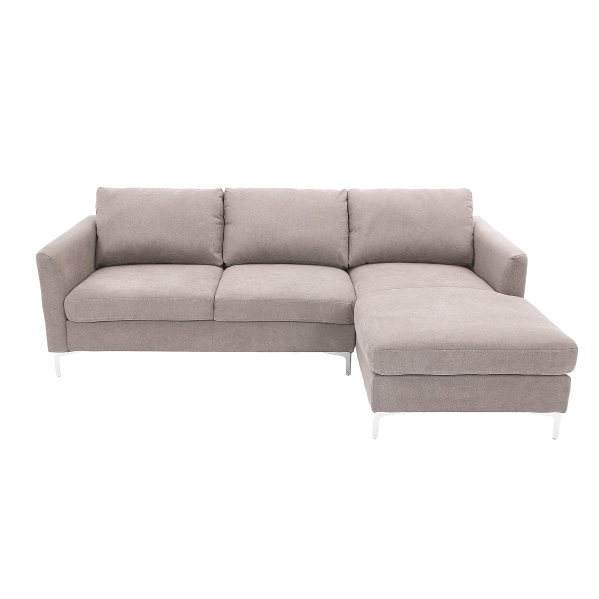 SOFÁ SECCIONAL DERECHO RIPLEY HOME KOLORS TAUPE - 3