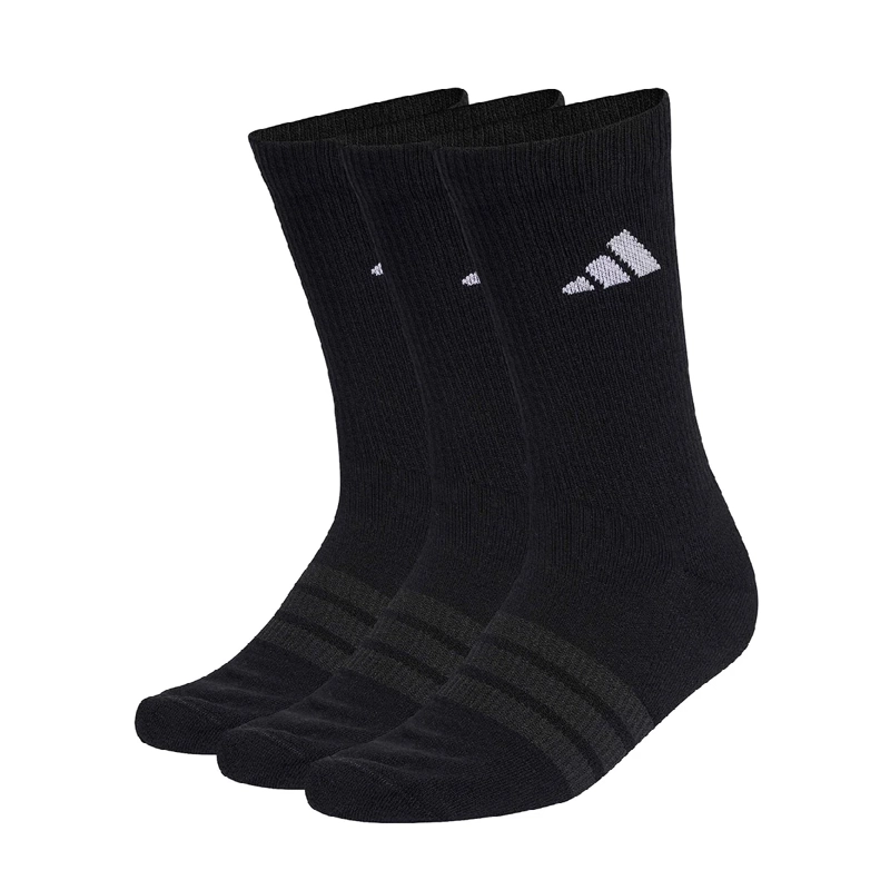 CALCETINES ADIDAS CAÑA MEDIA NEGRO - 1