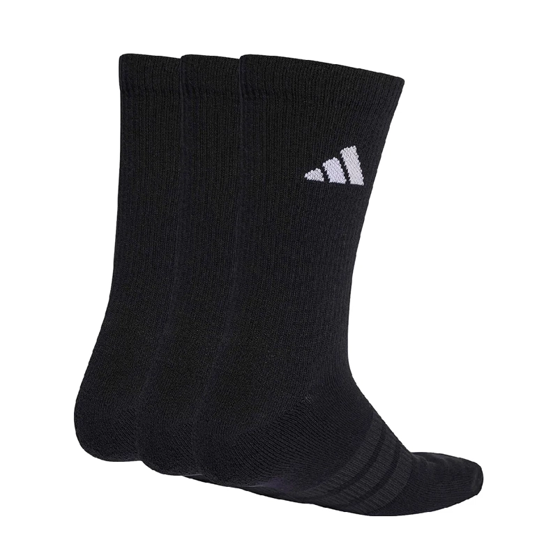CALCETINES ADIDAS CAÑA MEDIA NEGRO - 2