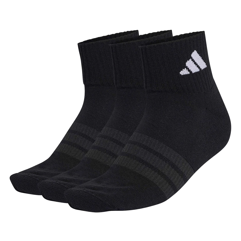 CALCETINES ADIDAS TOBILLEROS NEGRO - 1