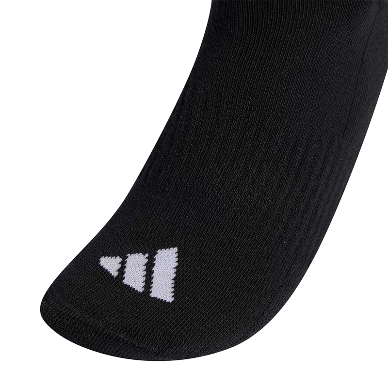 CALCETINES ADIDAS TRES RAYAS NEGRO - 3