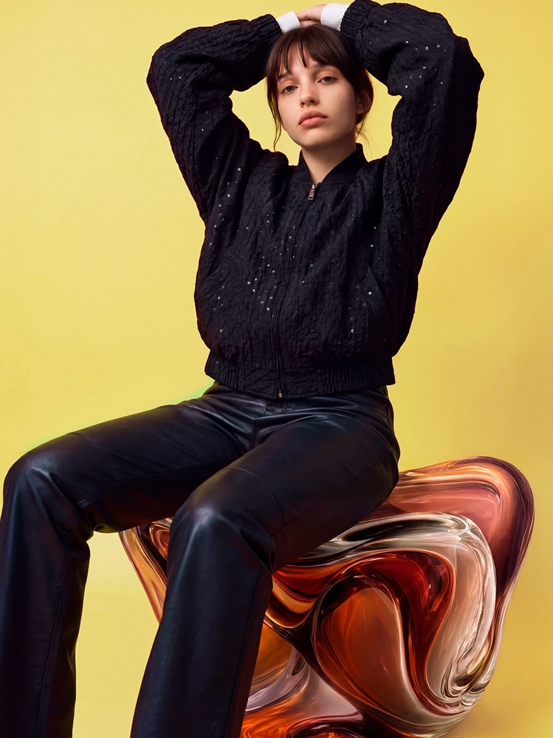 CHAQUETA MUJER MARIA CHER X MARQUIS ALGODÓN BORDADA - 1