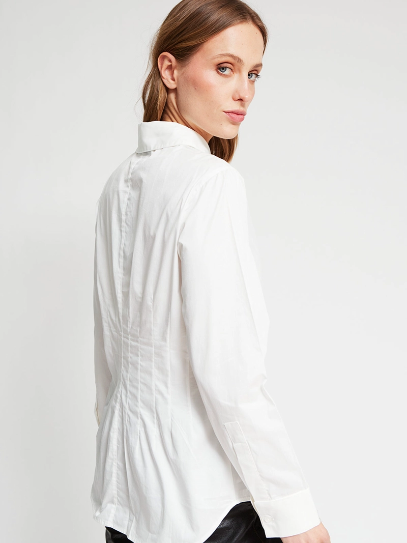 BLUSA MUJER MARIA CHER X MARQUIS ALGODÓN CAMISERA PINZADA - 3
