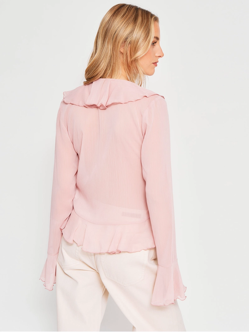 BLUSA MUJER INDEX MANGA LARGA VUELOS - 2