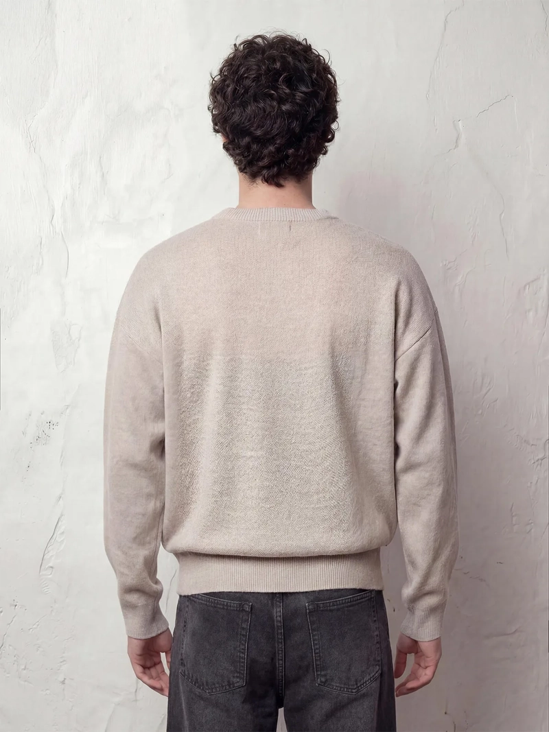 SWEATER HOMBRE INDEX CUELLO REDONDO PRINT - 2