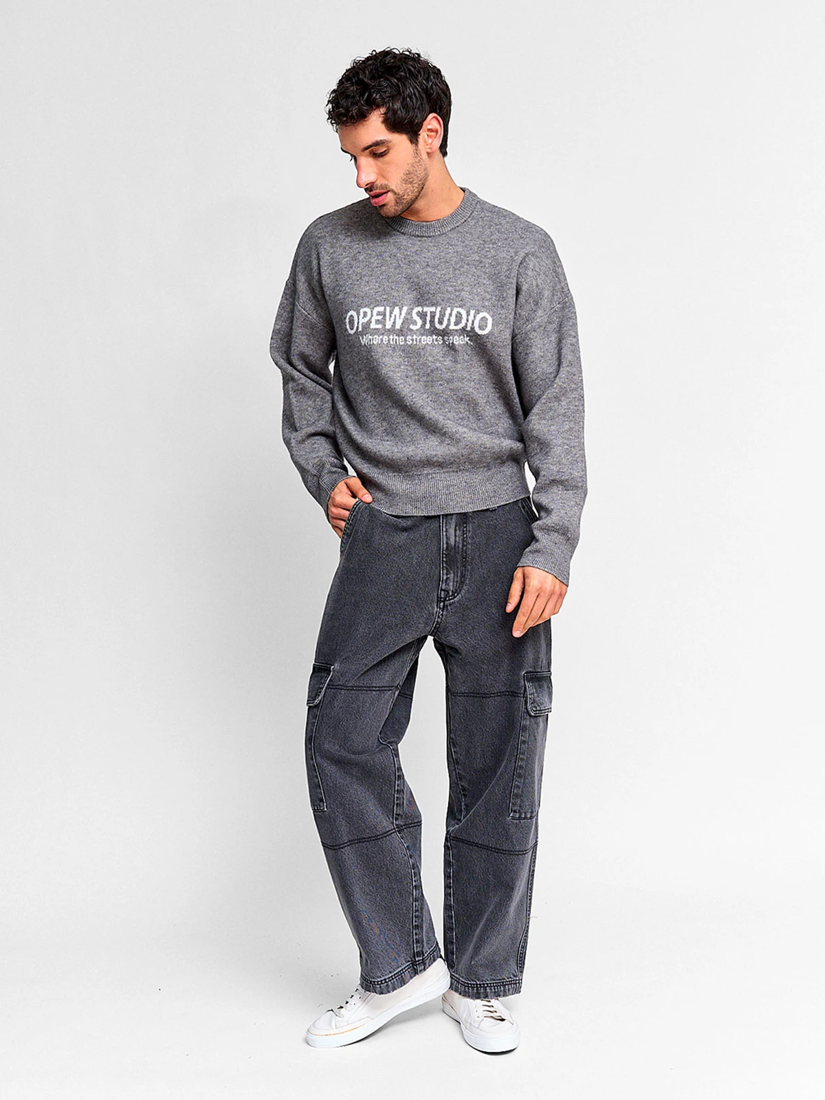 SWEATER HOMBRE INDEX CUELLO REDONDO PRINT - 4