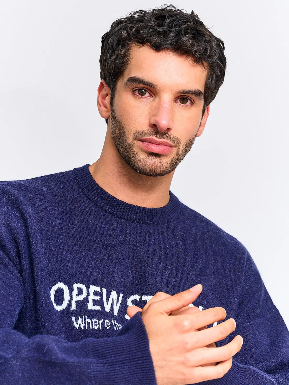 SWEATER HOMBRE INDEX CUELLO REDONDO PRINT - 3