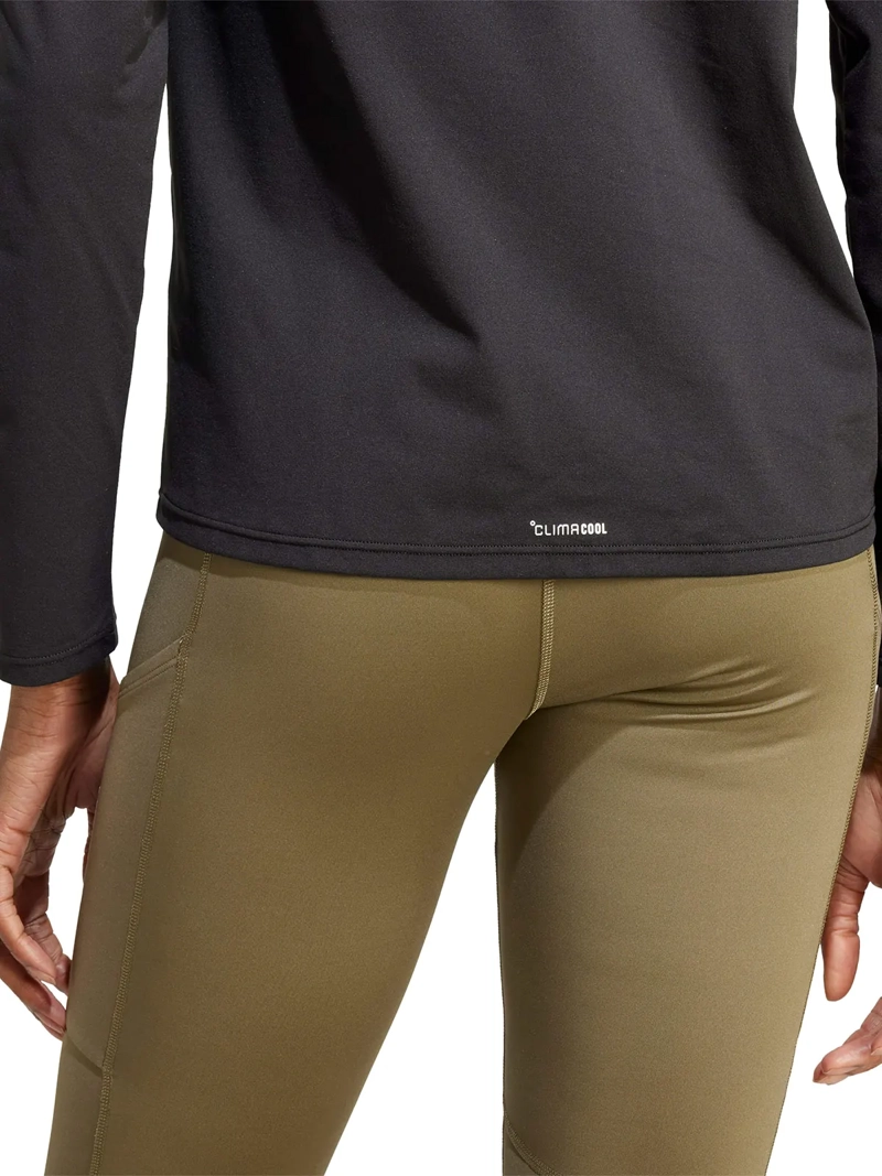 POLERA MUJER ADIDAS TERREX MANGA LARGA CIERRE - 4