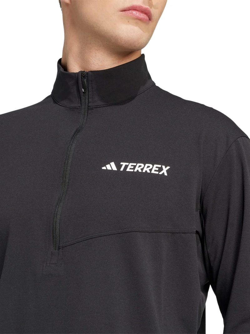 POLERA HOMBRE ADIDAS TERREX MANGA LARGA CIERRE - 3