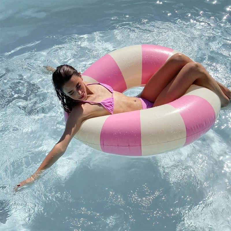 ANILLO INFLABLE THE FLOAT LIFE ROSA CANDY - 2