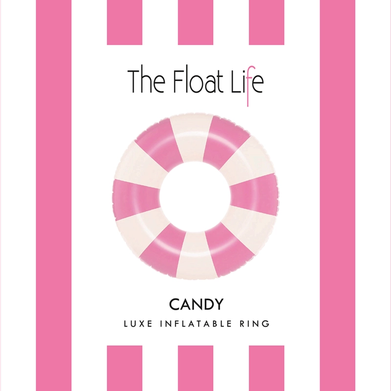 ANILLO INFLABLE THE FLOAT LIFE ROSA CANDY - 4