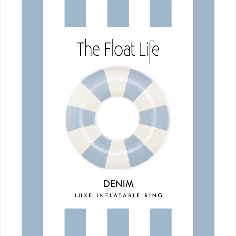 ANILLO INFLABLE THE FLOAT LIFE DENIM - 3