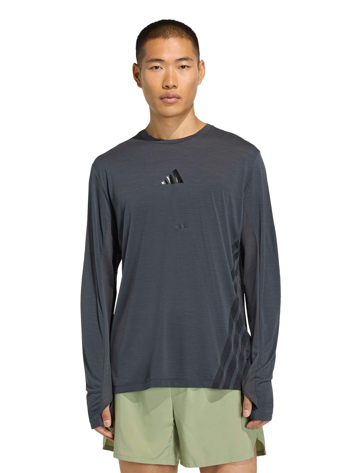 POLERA HOMBRE ADIDAS MANGA LARGA