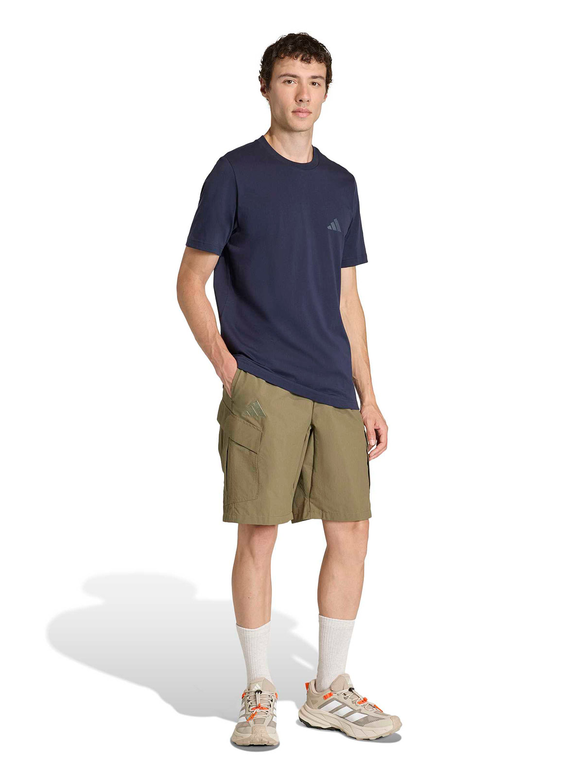 POLERA HOMBRE ADIDAS ALGODÓN MANGA CORTA - 6