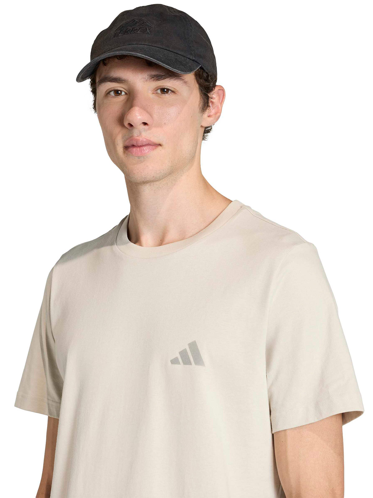 POLERA HOMBRE ADIDAS ALGODÓN MANGA CORTA - 4