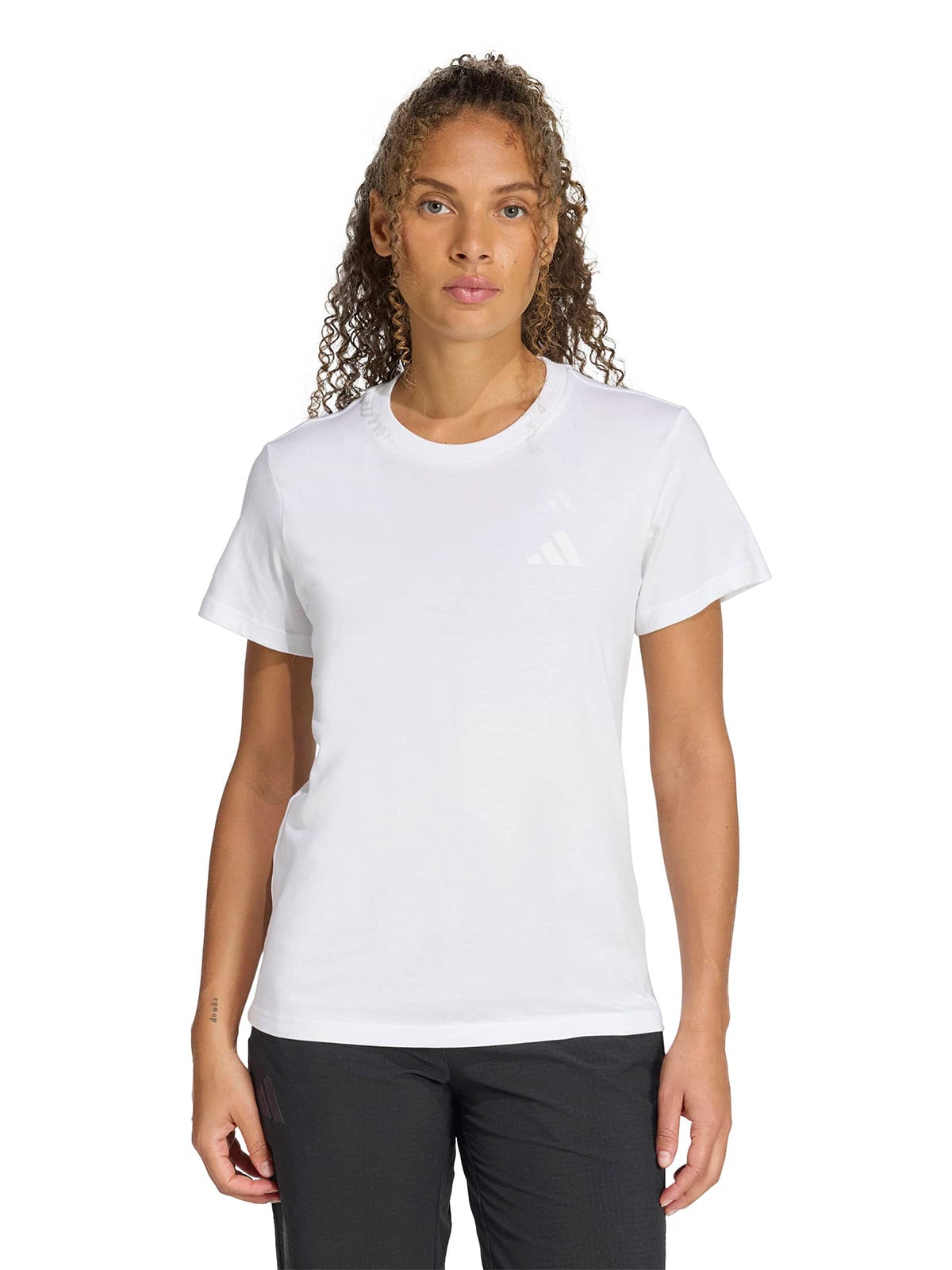 POLERA MUJER ADIDAS ALGODÓN MANGA CORTA - 1