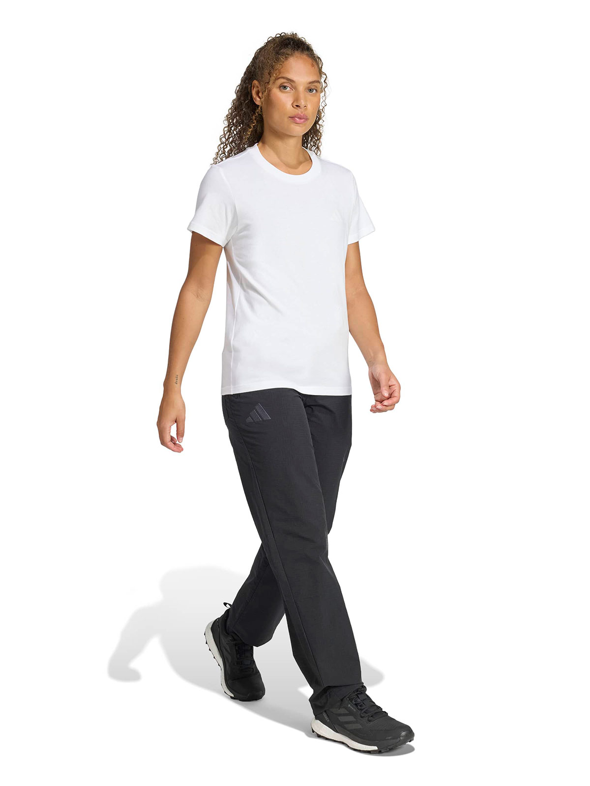 POLERA MUJER ADIDAS ALGODÓN MANGA CORTA - 6