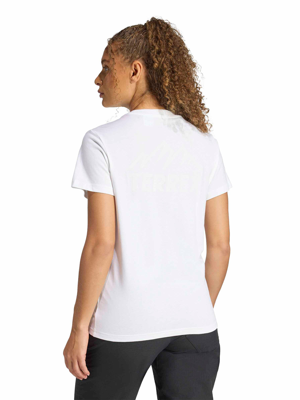 POLERA MUJER ADIDAS ALGODÓN MANGA CORTA - 2