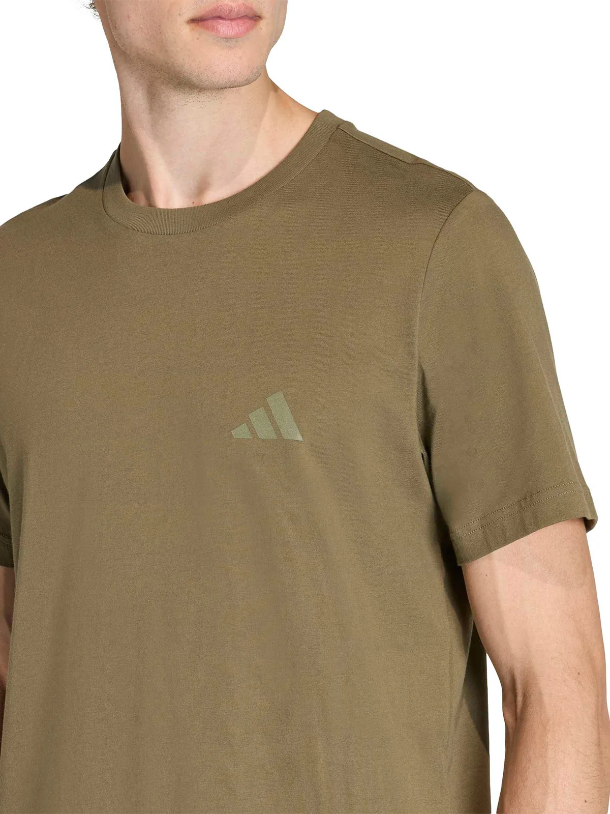 POLERA HOMBRE ADIDAS ALGODÓN MANGA CORTA - 3