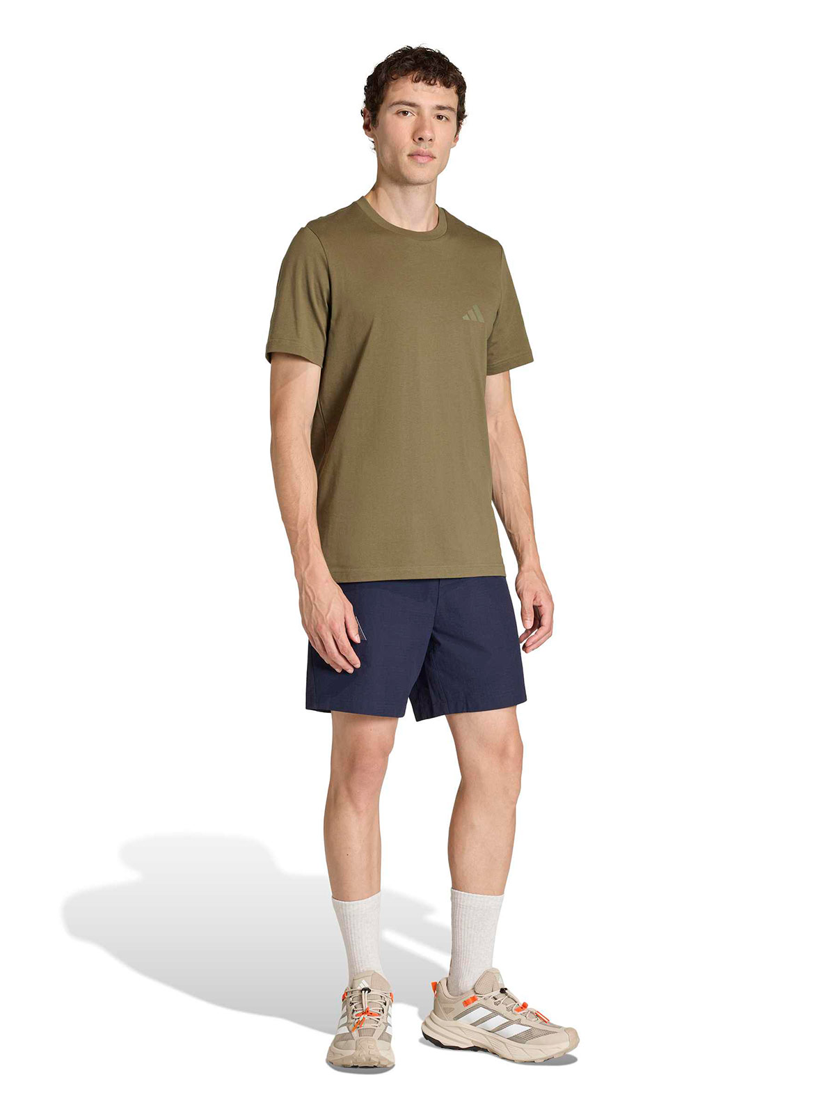 POLERA HOMBRE ADIDAS ALGODÓN MANGA CORTA - 6