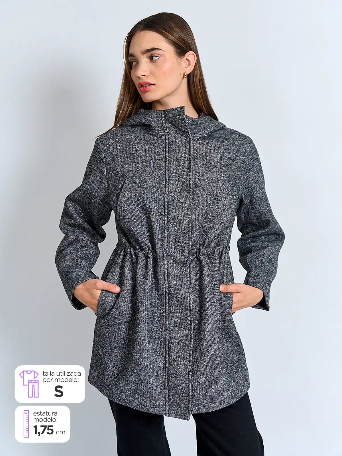 ABRIGO MUJER ONLY  - 1
