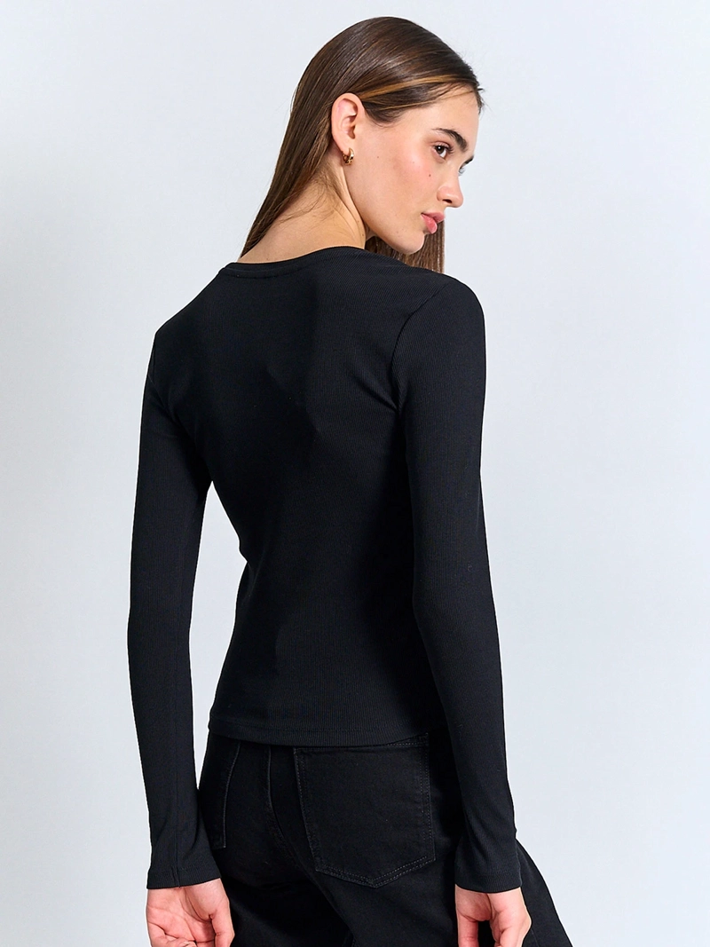 POLERA MUJER ONLY ALGODÓN  - 2