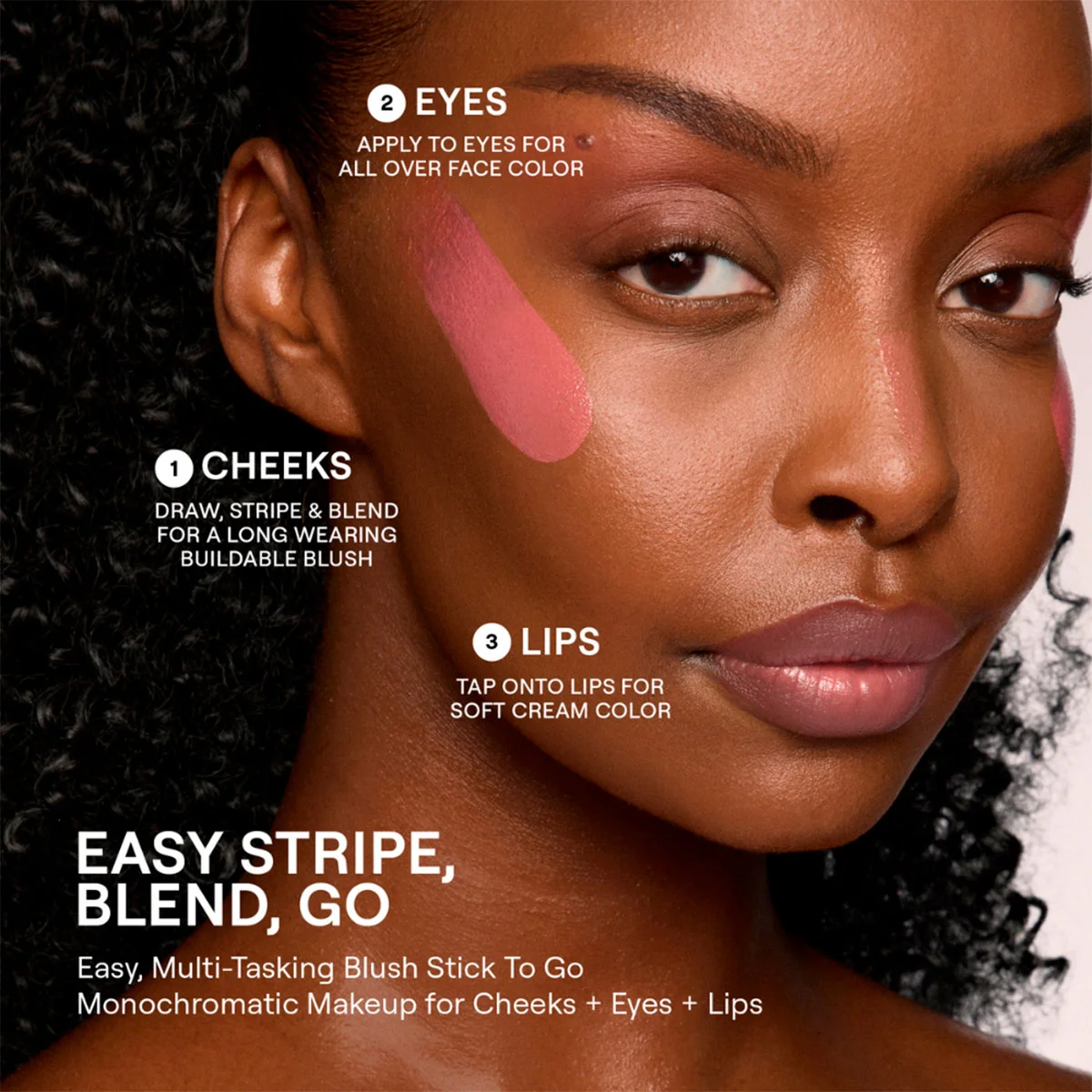 SET DE MAQUILLAJE NUDESTIX ROSY PINK GLOW 7GR - 5