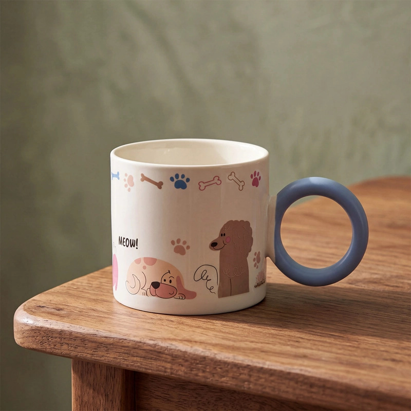 MUG RIPLEY HOME PERROS BLANCO