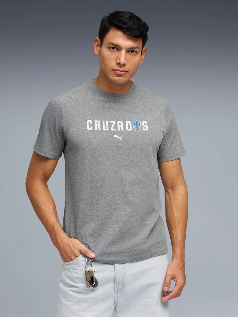 PUMA POLERA HOMBRE PUMA ALGODÓN UNIVERSIDAD CATÓLICA