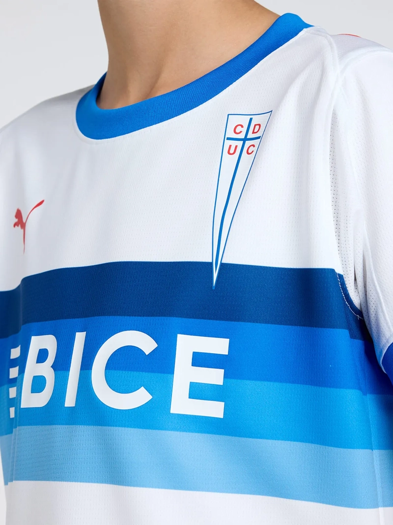 CAMISETA DE FÚTBOL INFANTIL PUMA UNIVERSIDAD CATÓLICA LOCAL - 3