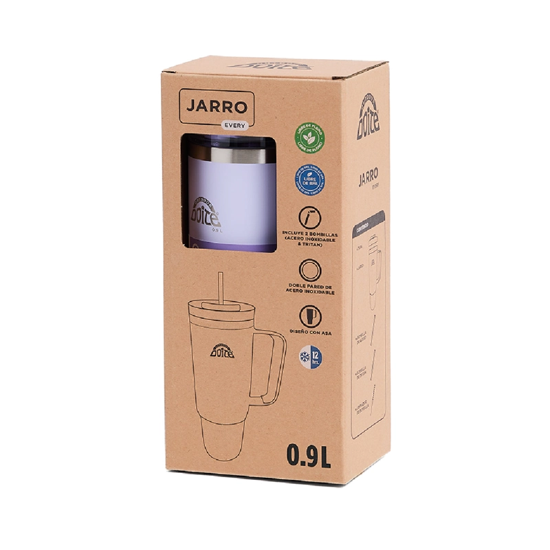 MUG DOITE EVERY DBOX LILA 900ML - 9