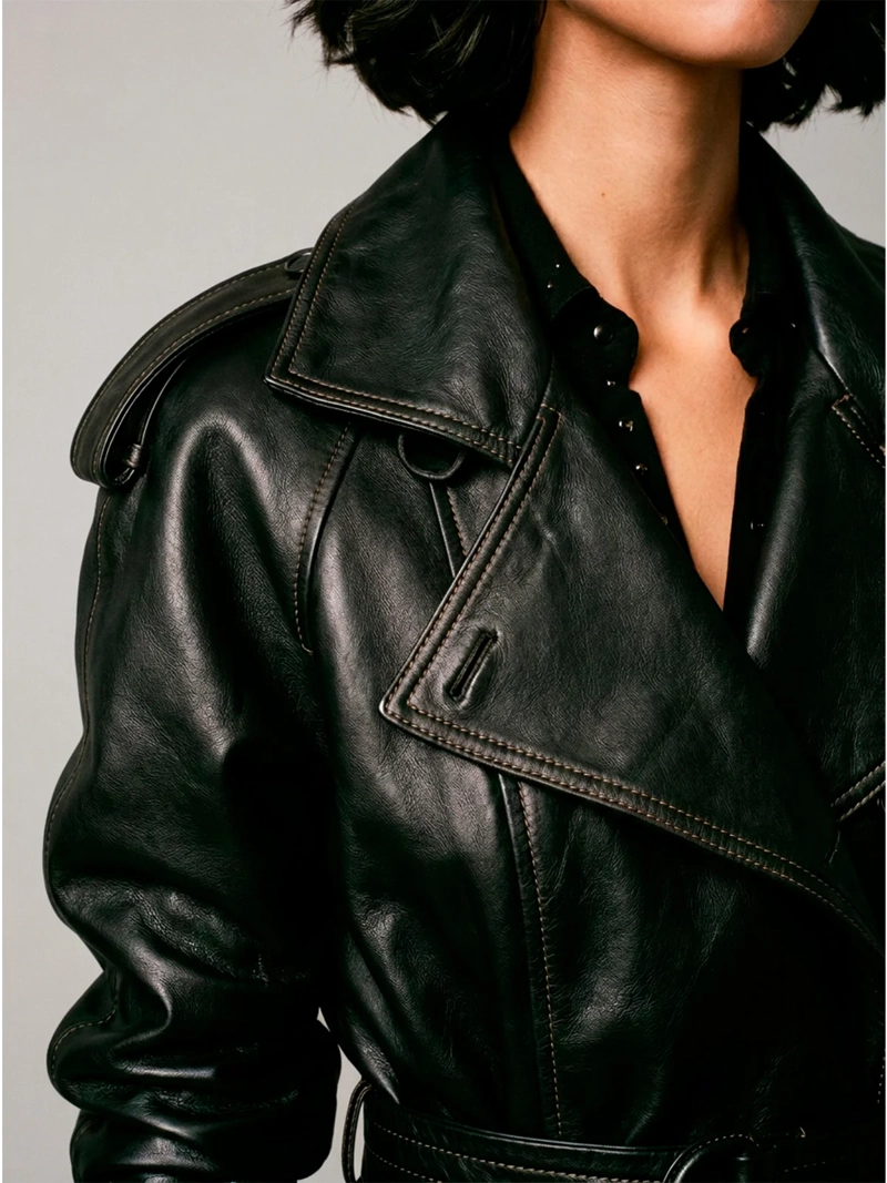 CHAQUETA MUJER MARIA CHER X MARQUIS DESGASTADO - 4