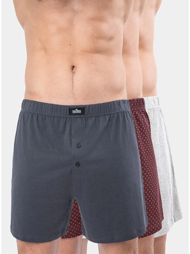 PACK X3 BÓXER HOMBRE PALMERS ALGODÓN  - 1
